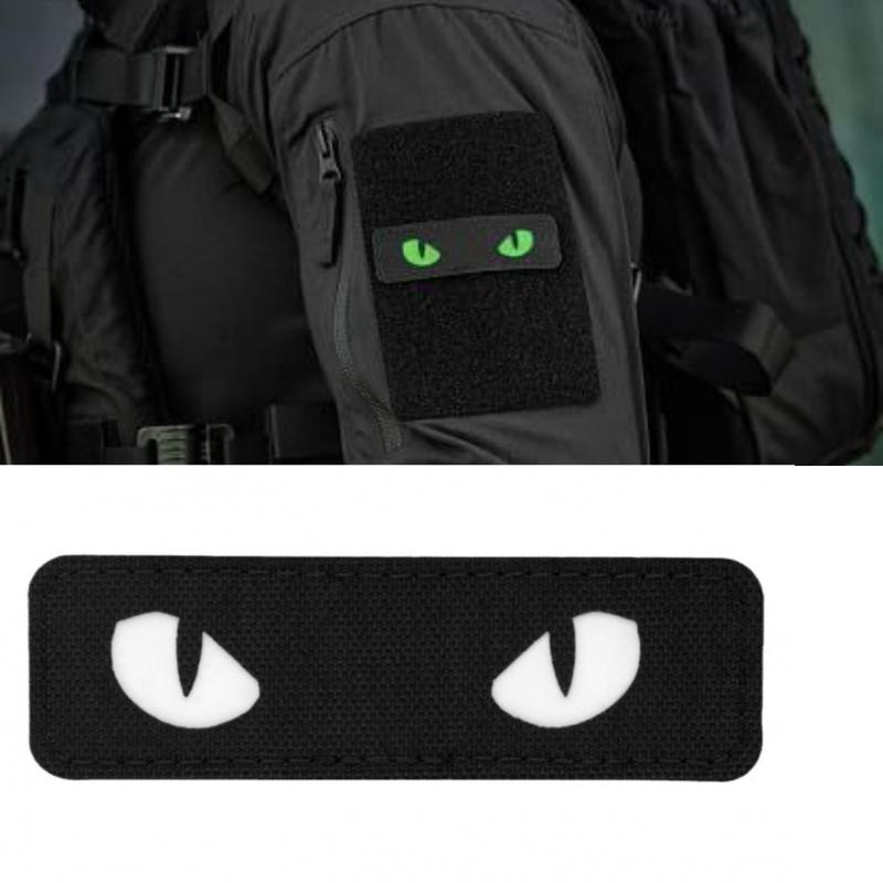 Rucksack Military Style - Military Morale Embroidered Patches Cat Eyes