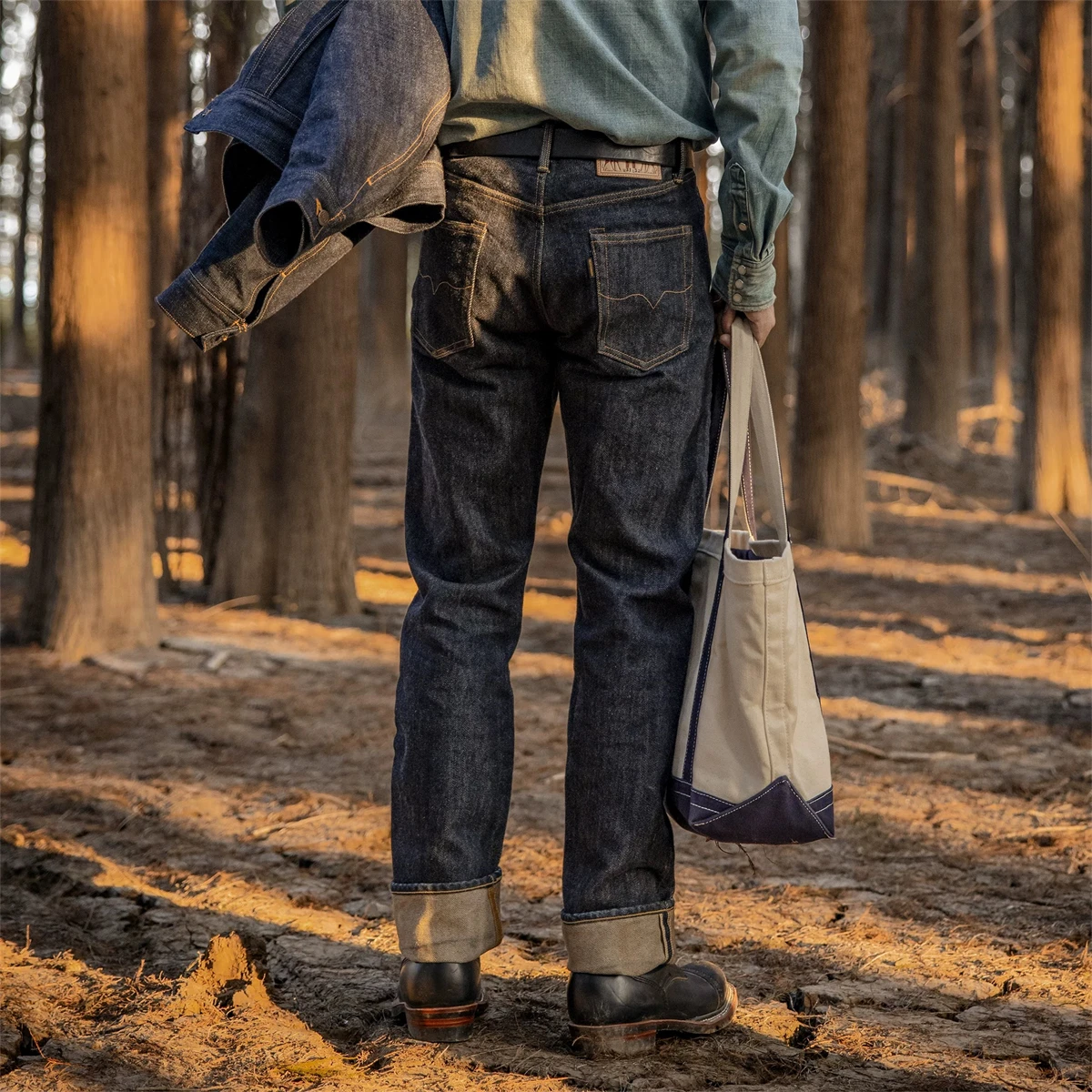 Red Tornado NOIR 21oz Selvedge - Levis Jeans 501 评论和价格
