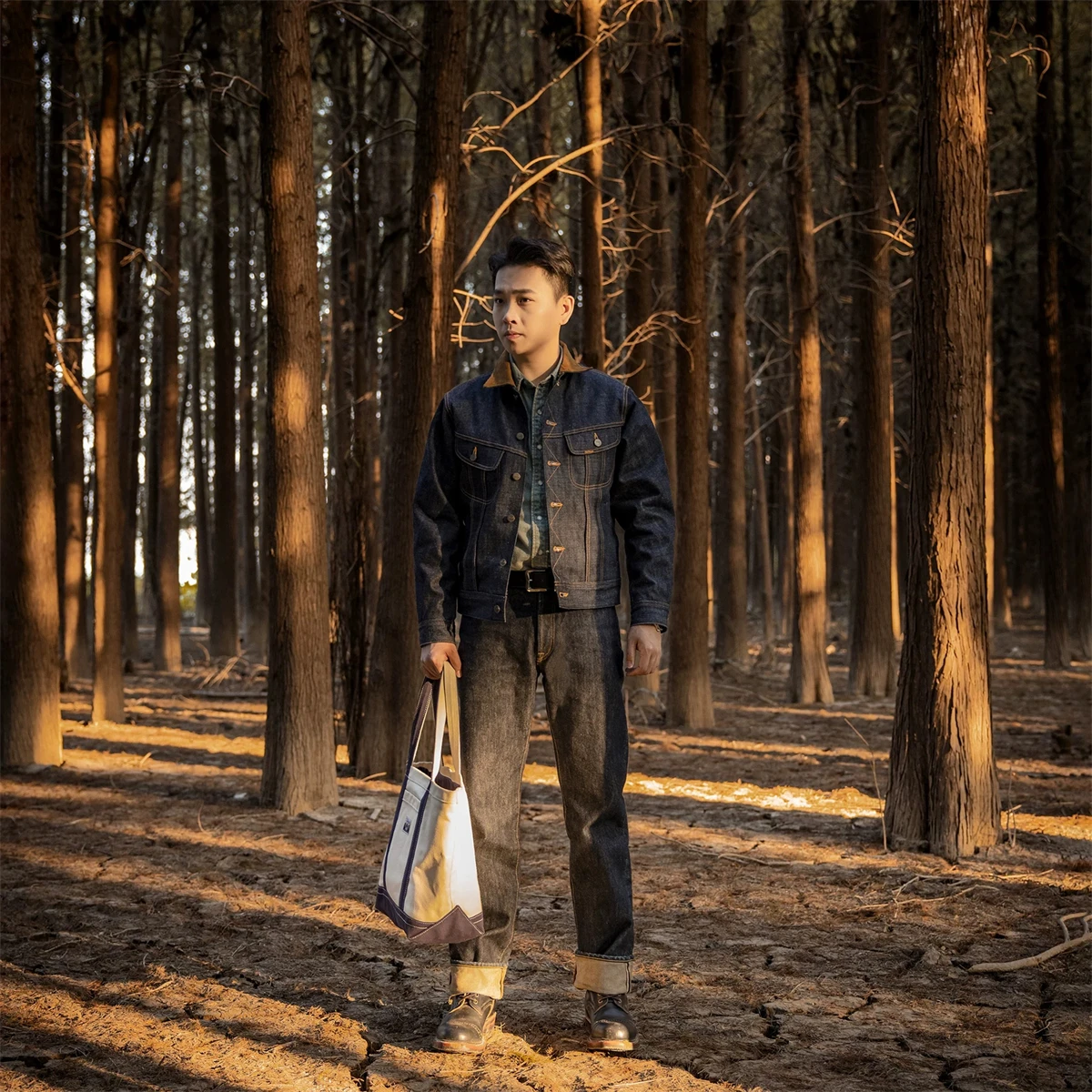 Red Tornado NOIR 21oz Selvedge - Levis Jeans 501 评论和价格