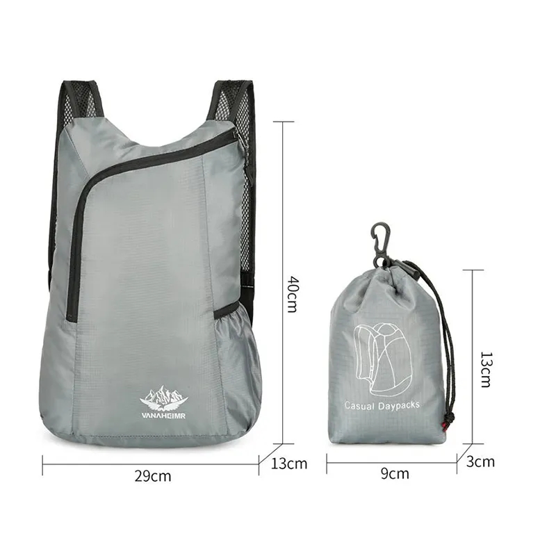 20L Unisex Lightweight Outdoor - Foldable Backpack Small 评论和价格