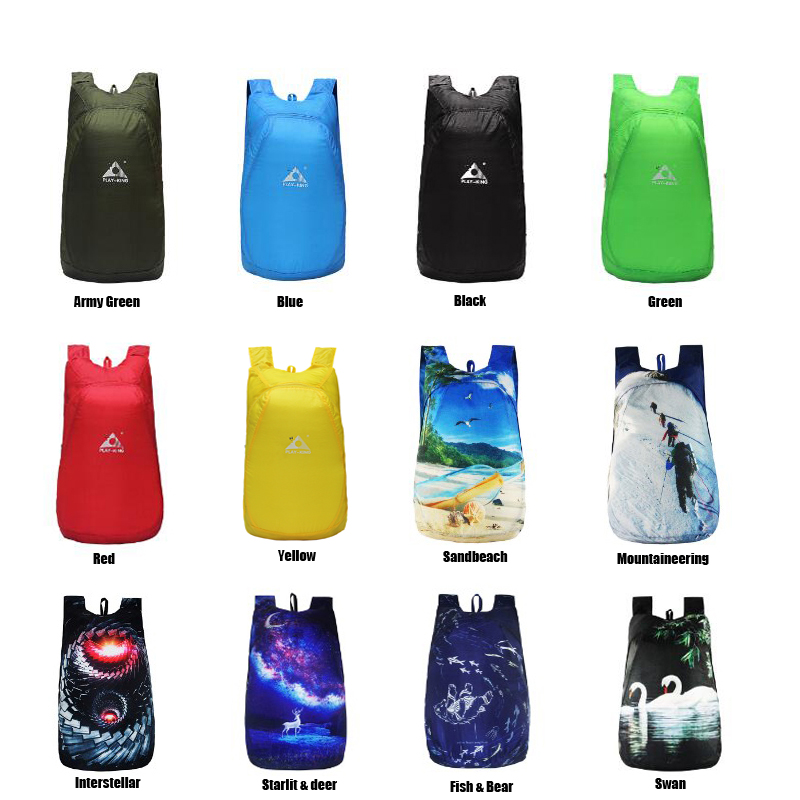 PLAYKING  Lightweight Backpack - Foldable Backpack Small 评论和价格