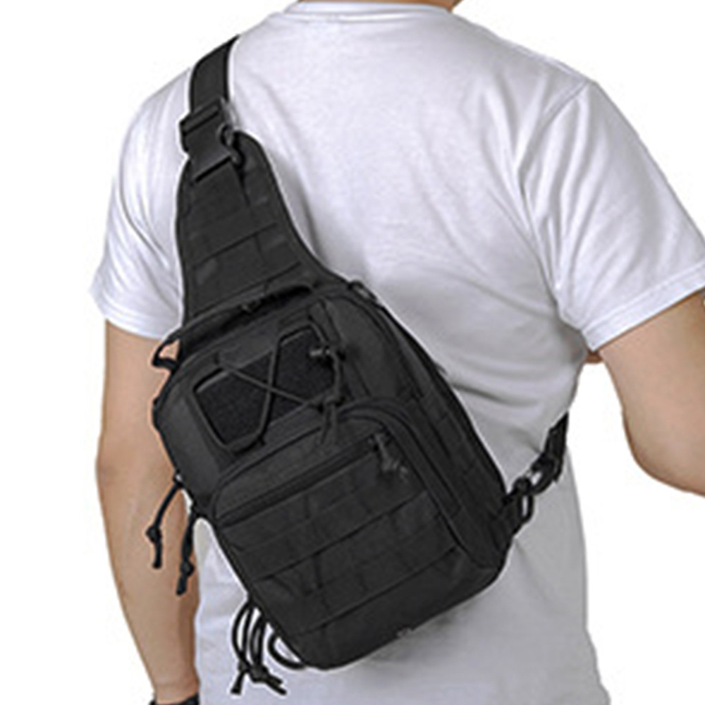 Men Crossbody Sling Backpack S - Rucksack Military Style 评论和价格