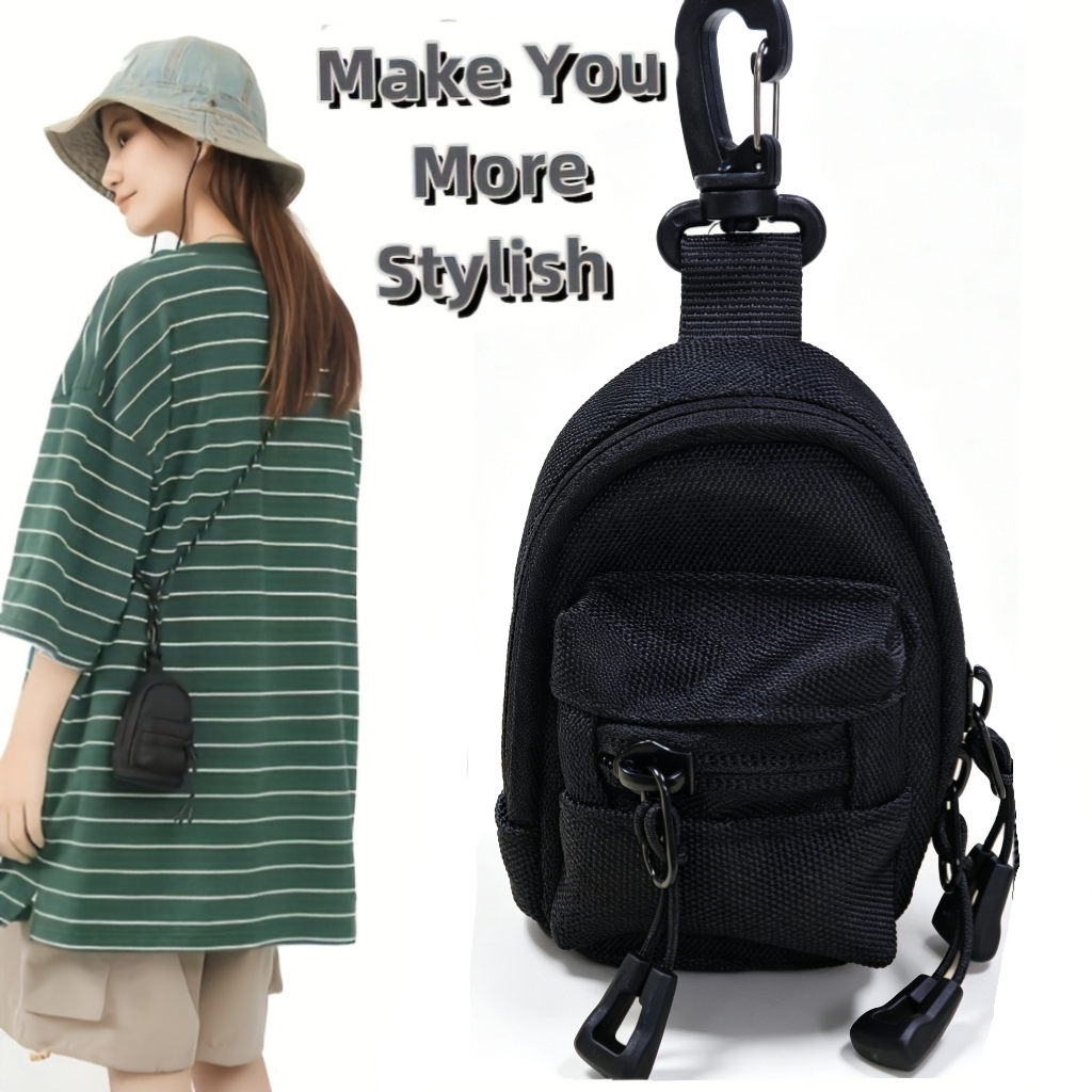 Men Carabiner Backpack Keychai - Mini Backpack Purse 评论和价格