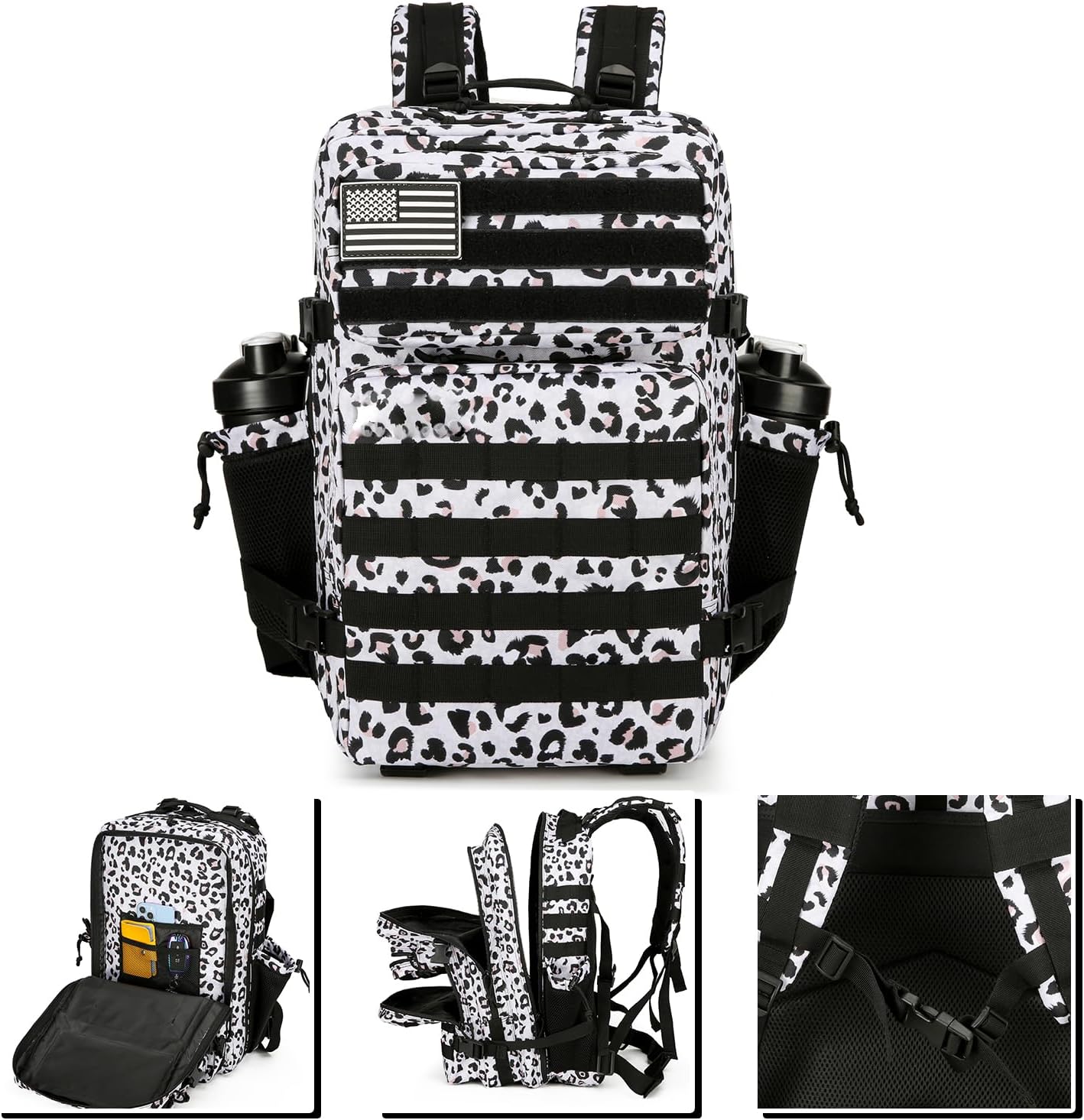 Large 45L 3P Tactical Backpack - Rucksack Military Style 评论和价格